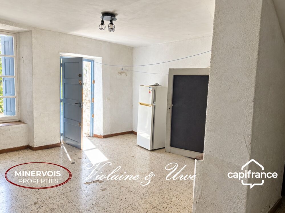 CESSERAS  MAISON DE VILLAGE À RÉNOVER  63 M²  2 CHAMBRES