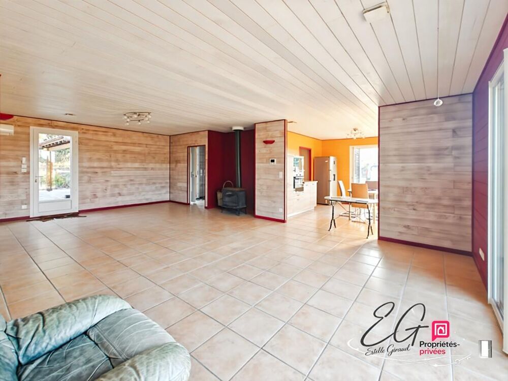 Vente Maison Maison ossature bois de plain-pied - 118 m² - Terrain 1 500 m² - DPE B - Accessible PMR Villeneuve minervois