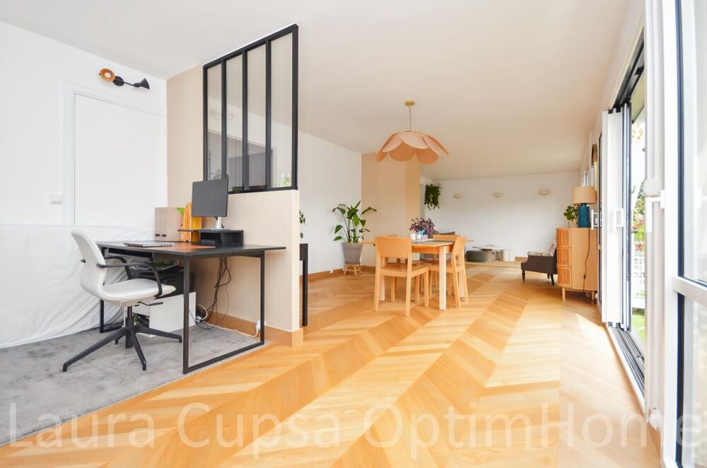 Vente Appartement SCEAUX - 8 MIN RER SCEAUX - 7P - 120, 95 M² - 2 BALCONS - 4E ET DERNIER ETAGE - 2 CAVES - BOX ET PARKING LIBRE DANS RESIDENCE FE Sceaux