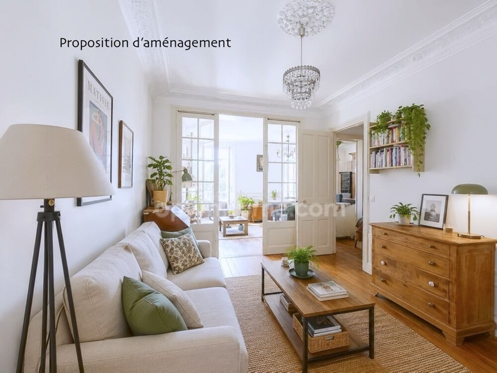 Appartement 5 pièces de caractère à 5 minutes de gare de la Garenne-Colombes et des commerces
