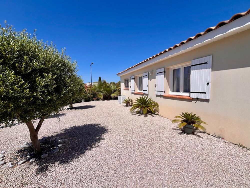Villa récente de plain pied à 10 mns des plages