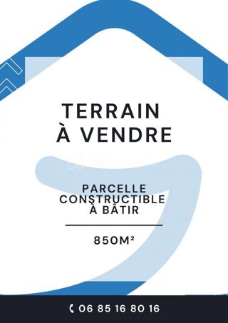  Terrain � vendre 850 m�