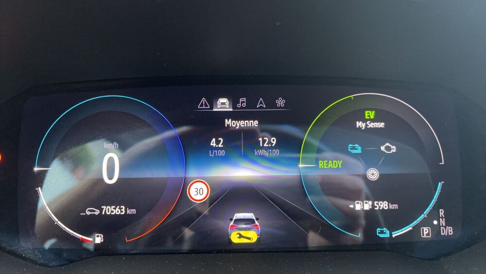 Captur II 1.6 E-Tech 145 Hybrid EDC Initiale Paris 2021 occasion 06100 Nice