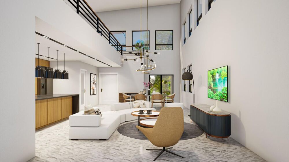 Vente Duplex/Triplex Duplex  T3 avec terrasse et jardin privatif- interlocuteur chinois Chessy