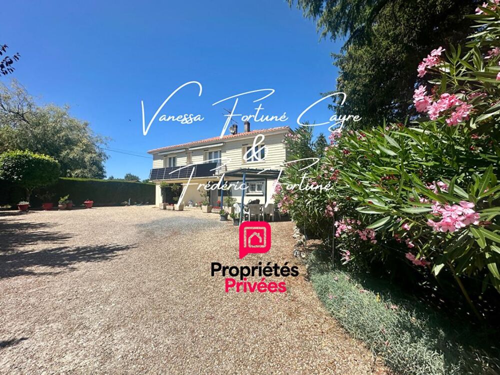 MAISON FAMILIALE 138 M² TERRAIN CONSTRUCTIBLE 2 150 M² PANNEAUX SOLAIRES FORT POTENTIEL D'AMÉNAGEMENT