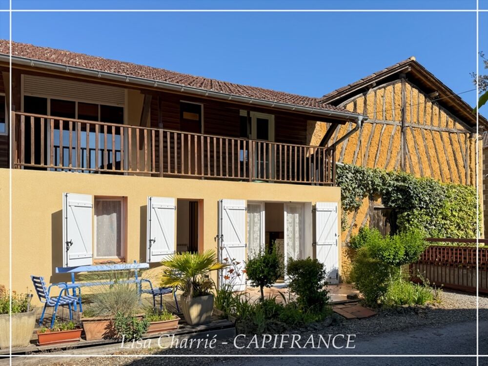Propriété aux multiples possibilités : 2 maisons, studio et dépendances sur 3 007 m², proche de NOGARO (32)