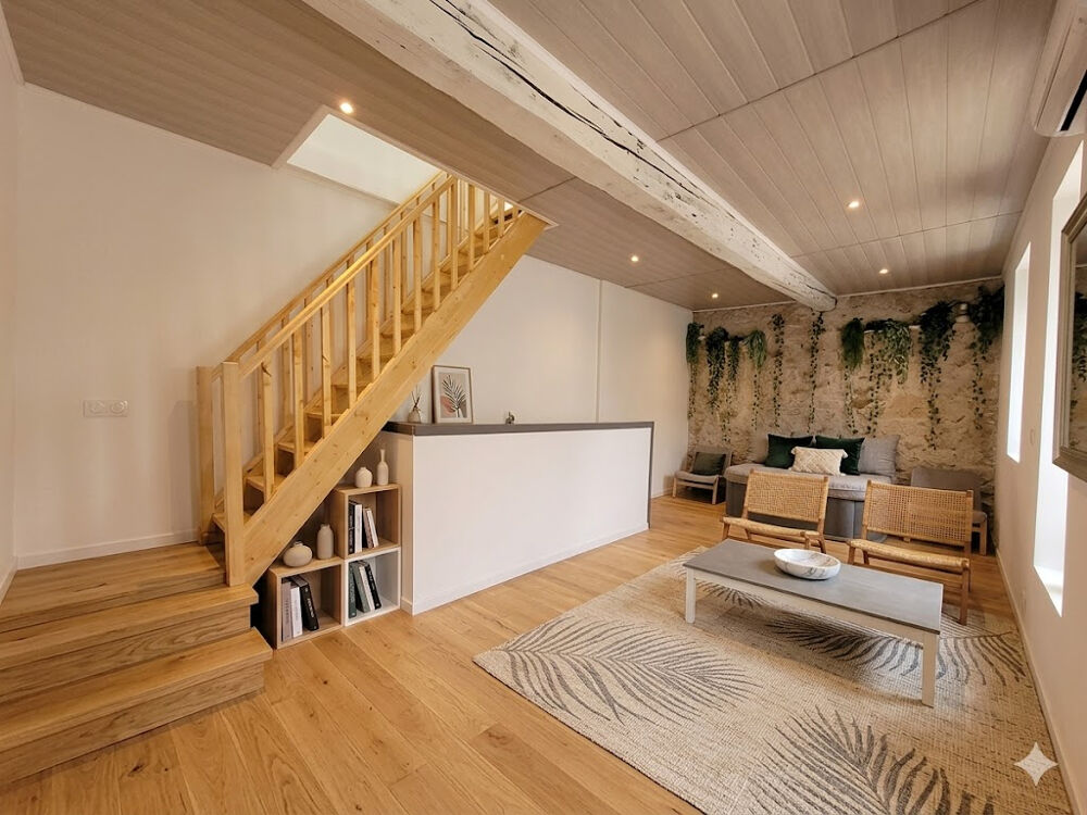 MAISON RÉNOVÉE 120 m² + STUDIO INDÉPENDANT - POSSIBILITÉ TOIT-TERRASSE - PROCHE COMMERCES - 140 000 LUC SUR ORBIEU