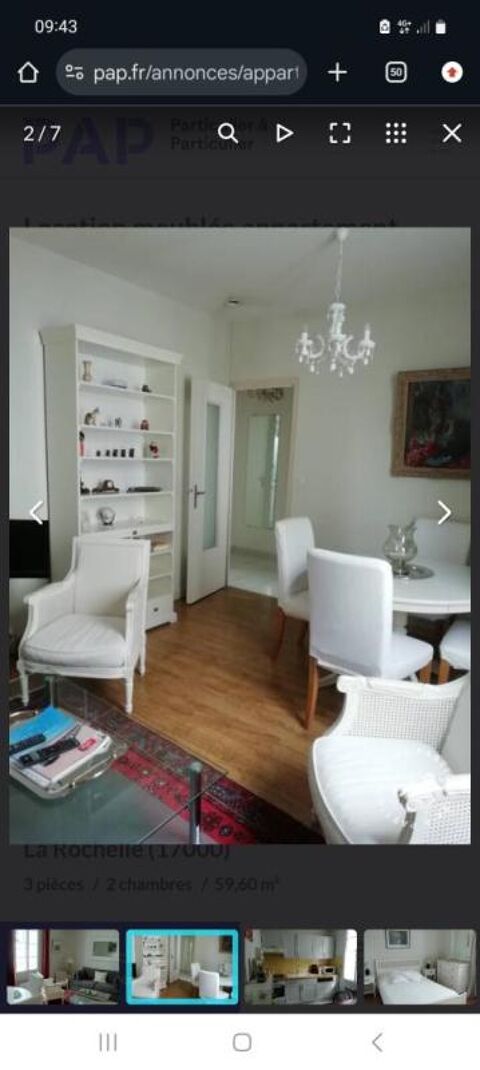  Appartement � louer 3 pi�ces 59 m�