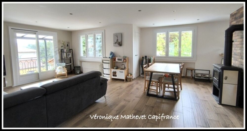 Maison rénovée 123m2 4 chambres sur terrain plat constructible de 1000m2