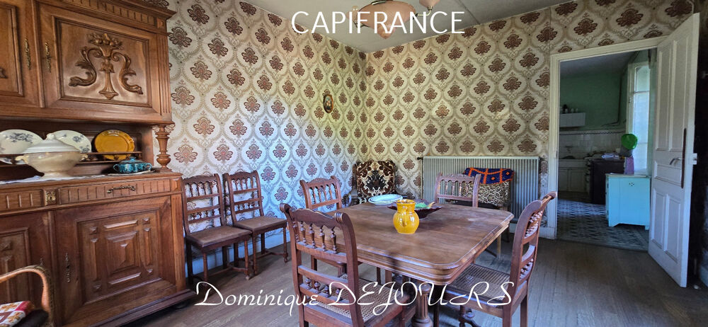 Vente Maison Ardèche - Vallée de l'Eyrieux - St Sauveur de Montagut - Maison en pierres de 138m² habitables - 4 chambres - Garage 54m² Saint sauveur de montagut
