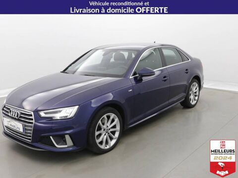 Audi A4 35 TDI 150 S tronic 7 S line +GPS 2019 occasion Lavau 10150