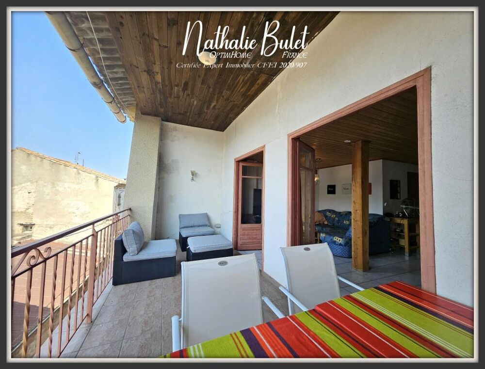 Vente Maison MAISON DE VILLAGE 4 CHAMBRES AVEC GARAGE ET TERRASSE – SAINT-CHINIAN Saint chinian