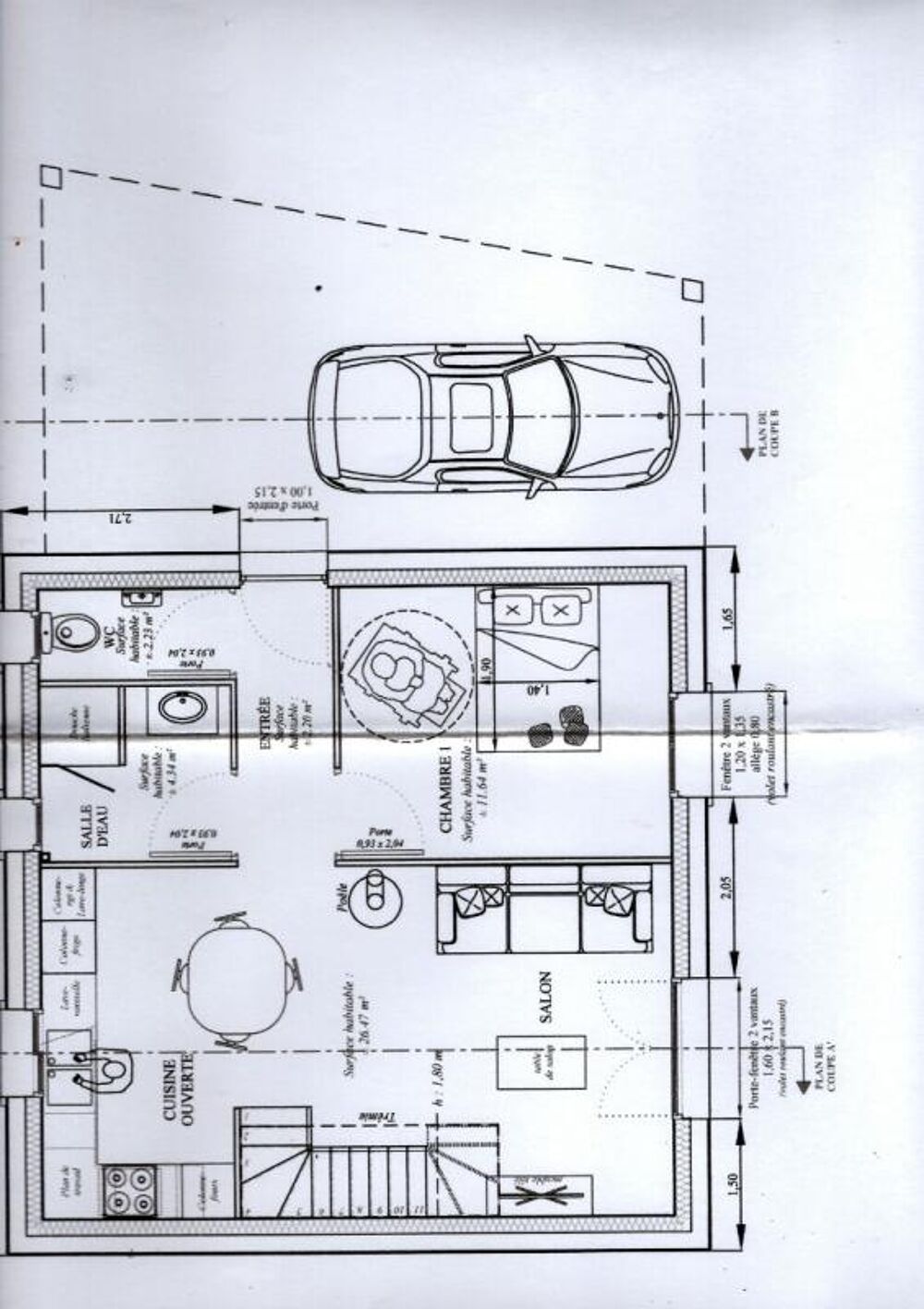 Vente Terrain Terrain à batir 400m² Chateau renault