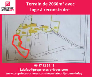  Terrain � vendre 2060 m�