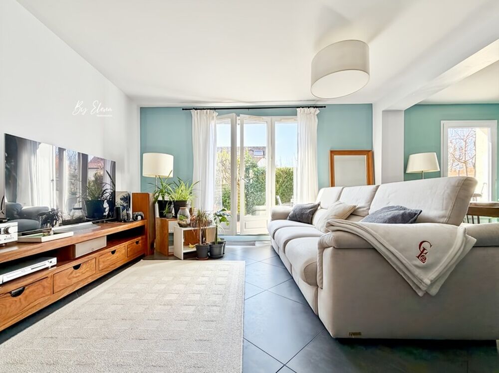 Maison de ville familiale sans travaux, 4 chambres, RER A à pied, jardin au calme sans vis-à-vis, Bussy-Saint-Georges (Seine-et-