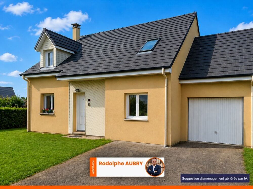 Vente Maison Maison 112 m² de 2013 – 3 chambres – Aucuns travaux à prévoir – BBC – PMR Angerville la campagne