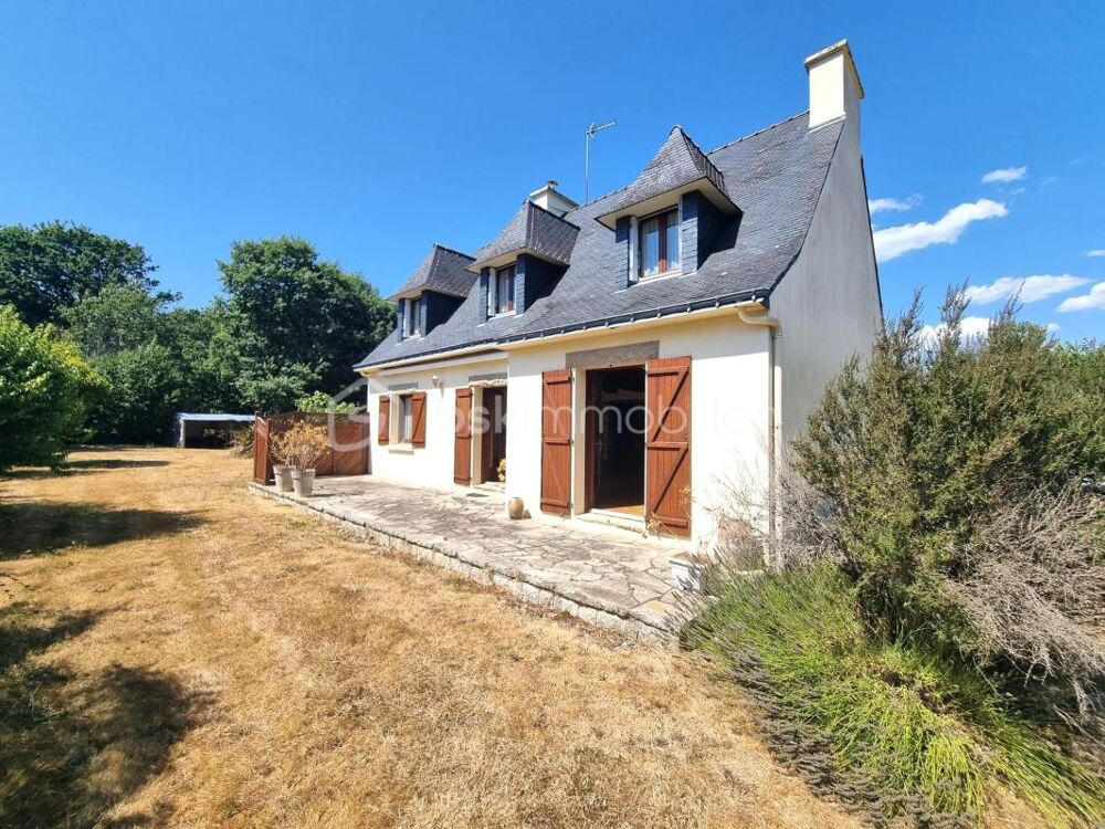Vente Maison CLOHARS-CARNOËT – Maison 5 chambres avec vie de plain-pied sur plus de 2 000 m² Clohars carnoet