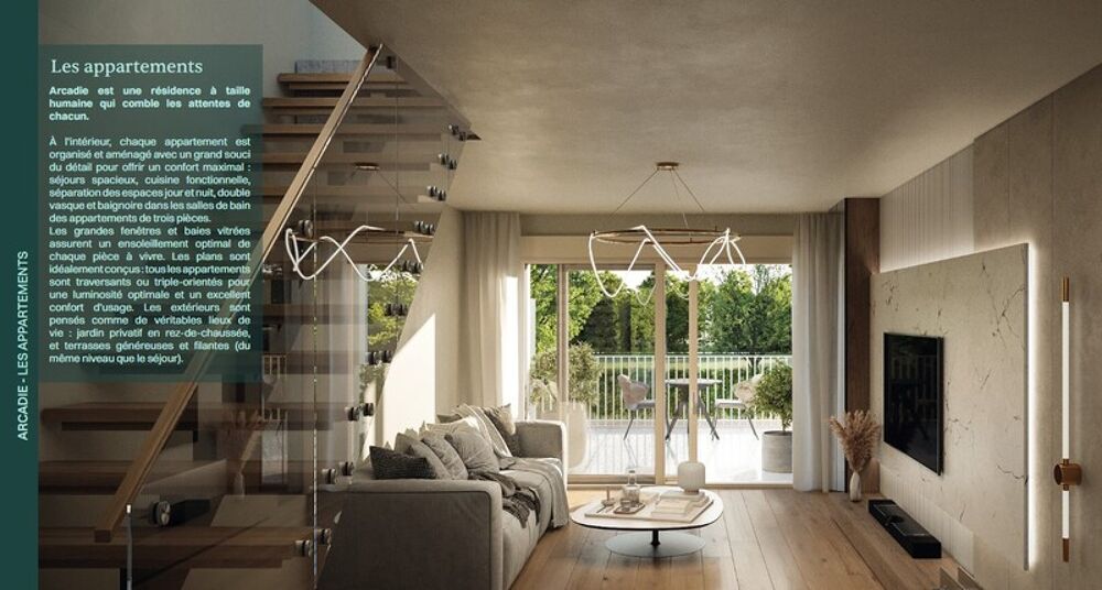 Vente Appartement Appartement Neuf à vendre à Toulouse  Duplex 4 pièces  74,86m2 terrasse 20,7m2 et deux places de parking Toulouse