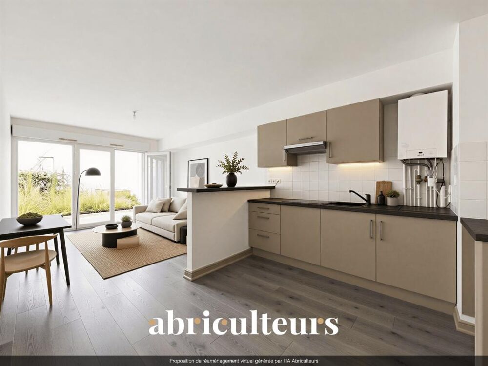 Appartement 3 pièces avec jardin privatif en vente à Rue Théophile Guillou à Saint-Herblain(44800)