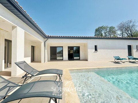   VILLA CONTEMPORAINE AVEC PISCINE  � 15 MIN DE CARCASSONNE Maison - 5 pi�ce(s) - 150 m�