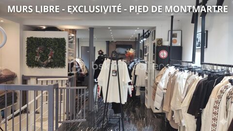   ACHAT MURS COMMERCIAUX LIBRES PARIS 18 