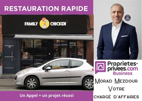   EXCLUSIVITE LILLE - RESTAURATION RAPIDE - Rue des postes 