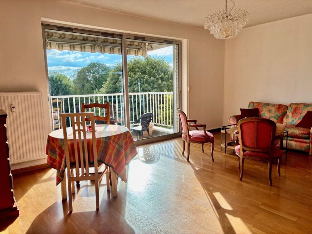 PARC BARBIEUX T3 73.30M² LUMINEUX SANS VIS A VIS , PARKING COUVERT , CAVE