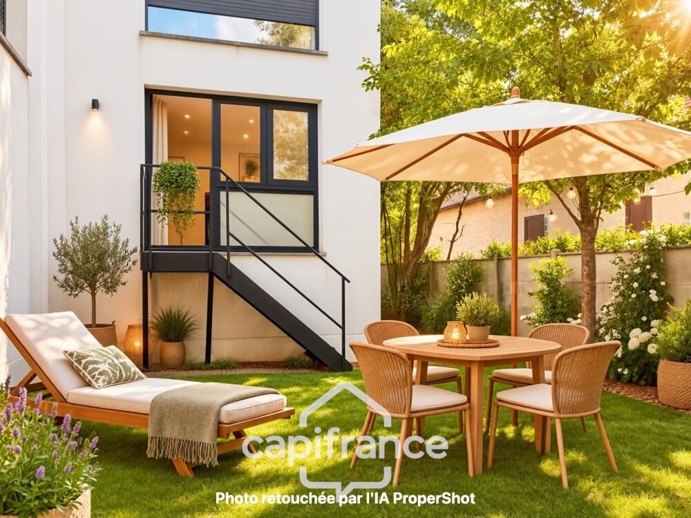 Vente Appartement STUDIO  20,38 m2 AVEC JARDIN DE 74 m² – BORDS DE MARNE - SANS TRAVAUX Gournay sur marne