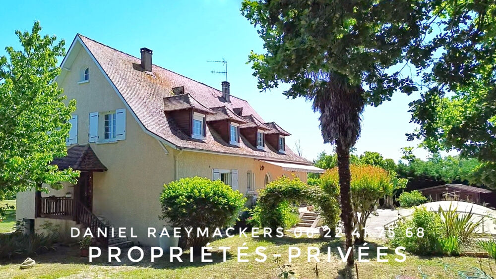 Maison périgourdine 260 m² 6 ch terrain 8 550 m² Beaupouyet