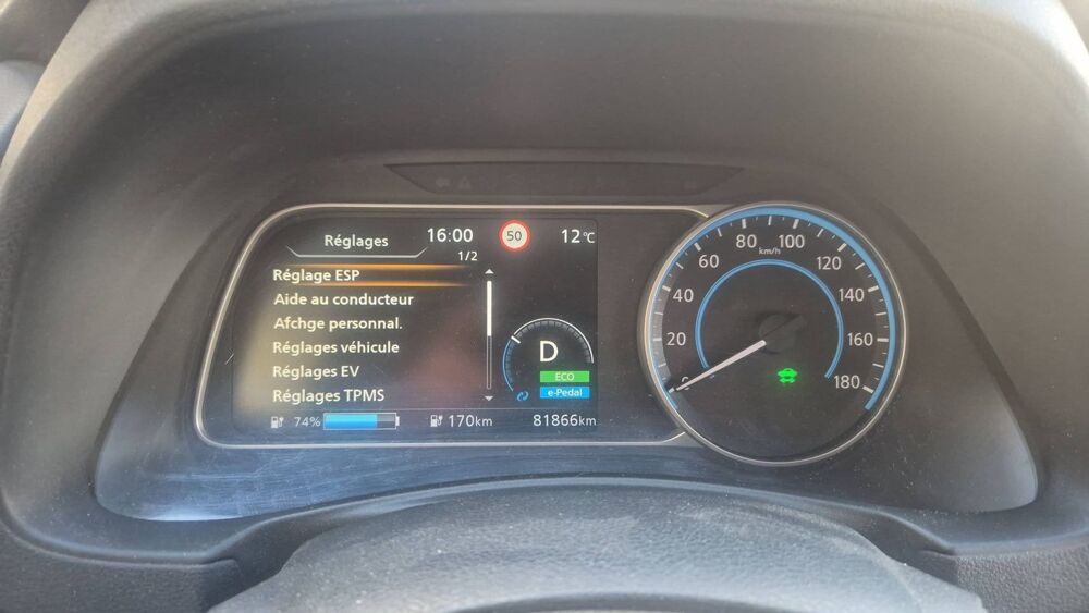 Leaf 40 kWh 150 N-Connecta 2018 occasion 63800 Cournon D Auvergne