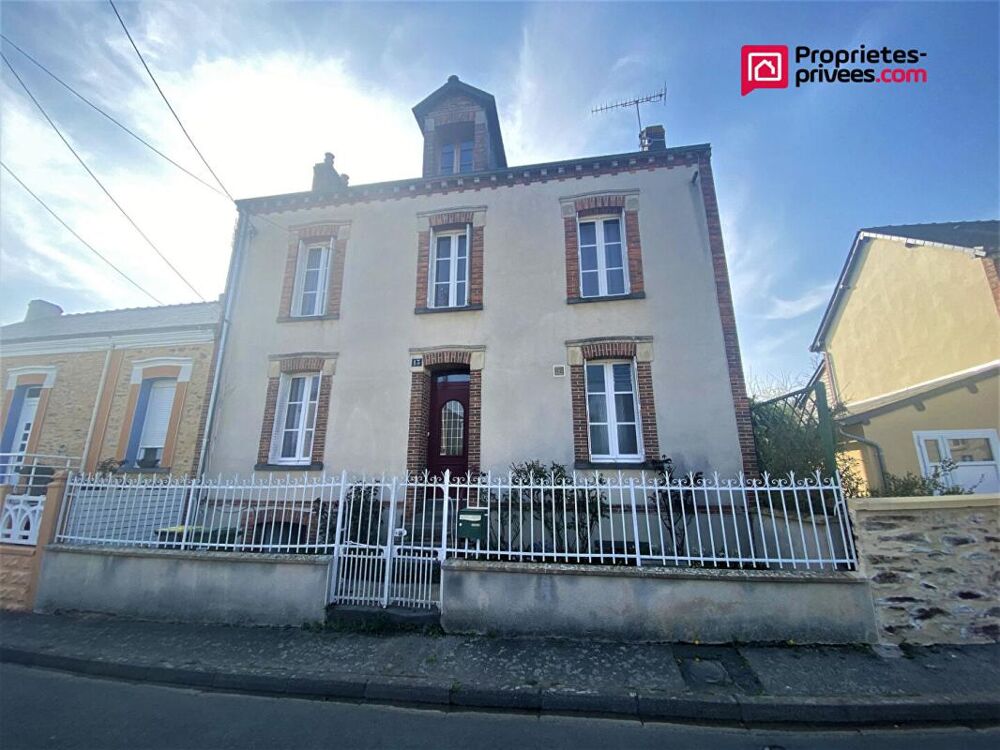 Maison Chateaubriant 105m², 4 chambres , terrain de 300m²