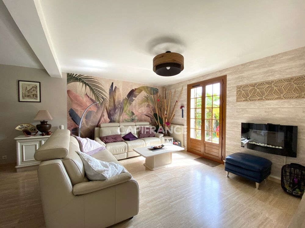 Maison familiale lumineuse, jardin arboré, calme et nature à deux pas à Fosses (95)
