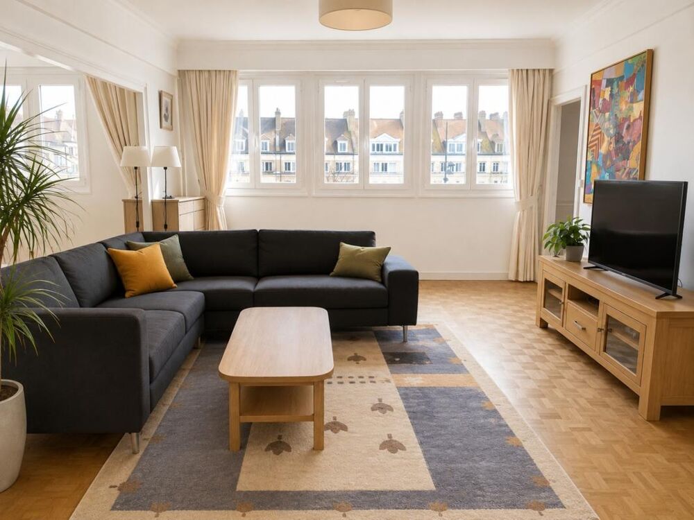 Appartement 124 m² - Hyper-centre Beauvais - Vue cathédrale - 3 chambres