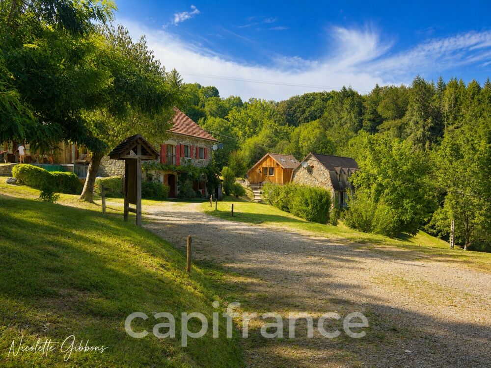 Domaine avec Trois Gîtes, Deux Sources Naturelles, Deux Piscines et 6 Hectares aux Portes de Beaulieu-sur-Dordogne