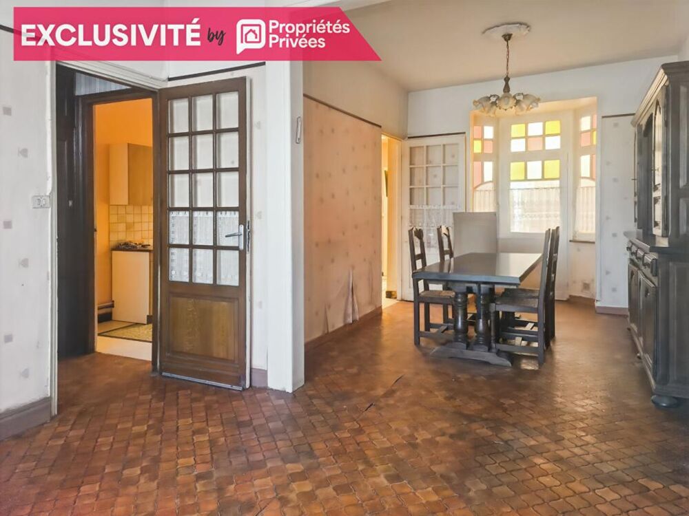 Vente Maison WATTRELOS, maison de type 1930 au beau potentiel avec jardin Wattrelos