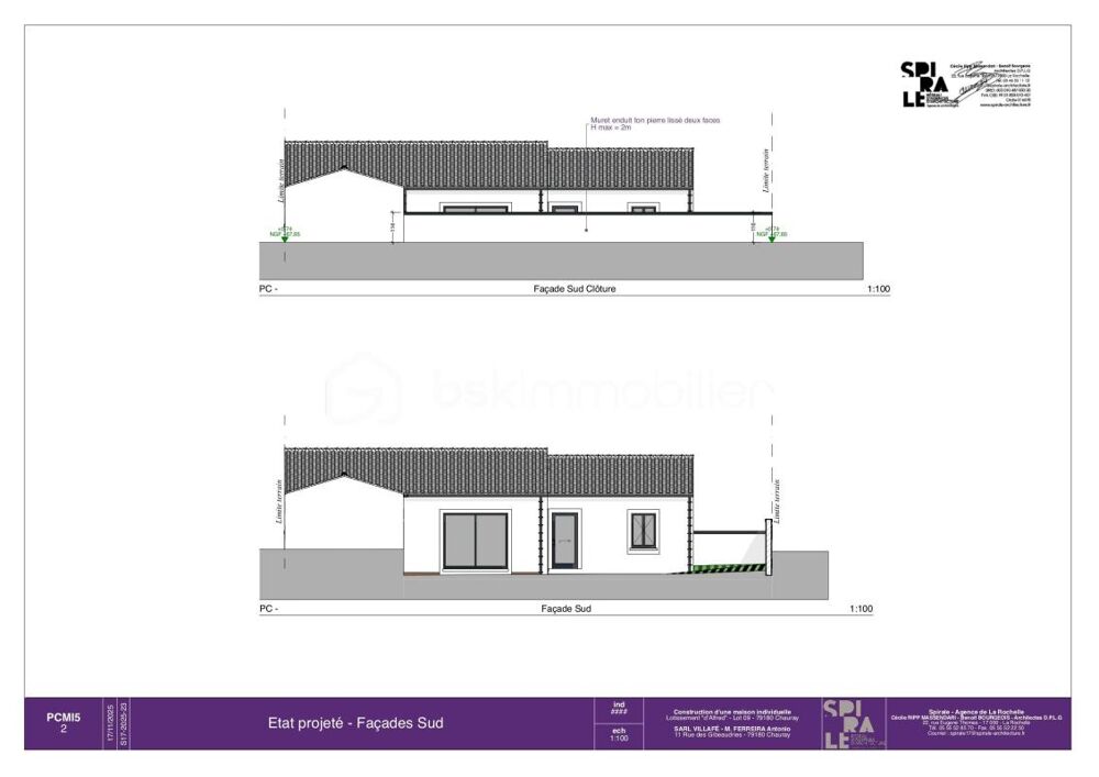 Vente Maison Pavillon neuf Chauray centre Chauray