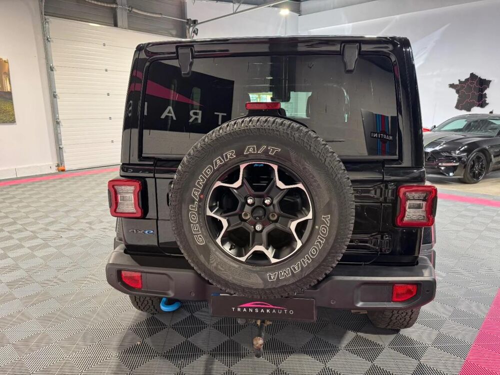 Wrangler Unlimited 4xe 2.0 l T 380 ch PHEV 4x4 BVA8 Rubicon 2022 occasion 35520 La Chapelle Des Fougeretz