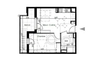 Location Appartement Appartement T2 avec parking et balcon au Pontet Le pontet
