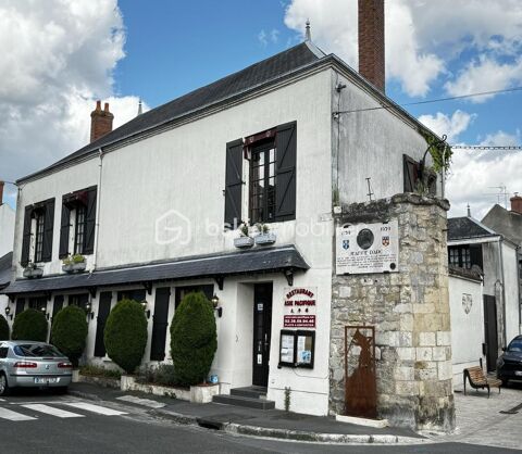   MURS COMMERCIAUX + FONDS DE COMMERCE  Restaurant avec logement – Centre-ville de Jargeau 