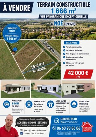  Terrain à vendre 1666 m²