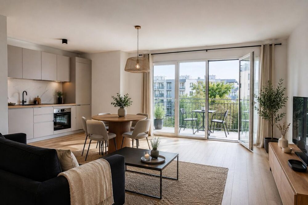 Vente Appartement T3 LUMINEUX avec BALCON – 1er étage – Les Agnettes Gennevilliers