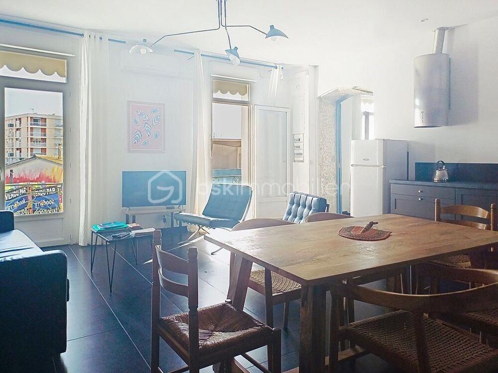 Vente Appartement Sète - Charmant T4 atypique rénové avec vue sur la Criée Sete