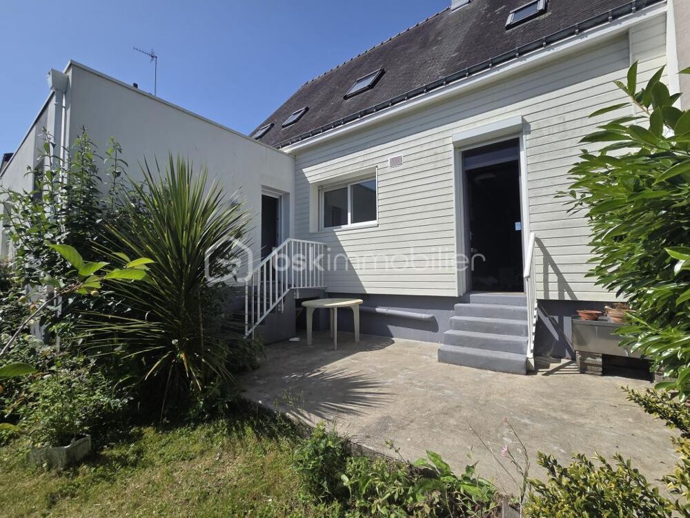 Vente Maison Lorient – Maison familiale de 124,50 m² avec vie de plain-pied, quatre chambres, Garage et Jardin Lorient