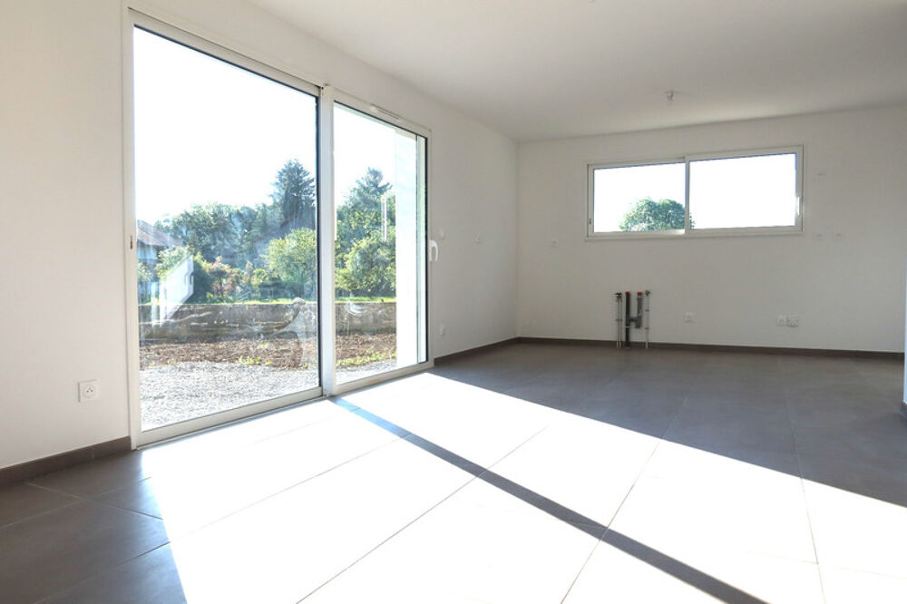74500 FETERNES à 5mn EVIAN embarcadère,villa neuve type F4/5 de 110m²hab au calme et ensoleillé sur 460m²terr plat
