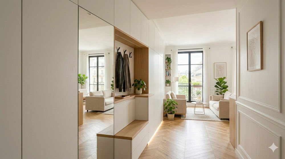 Vente Appartement PUTEAUX CENTRE – Élégant 4 pièces avec balcon, loggia et parking Puteaux