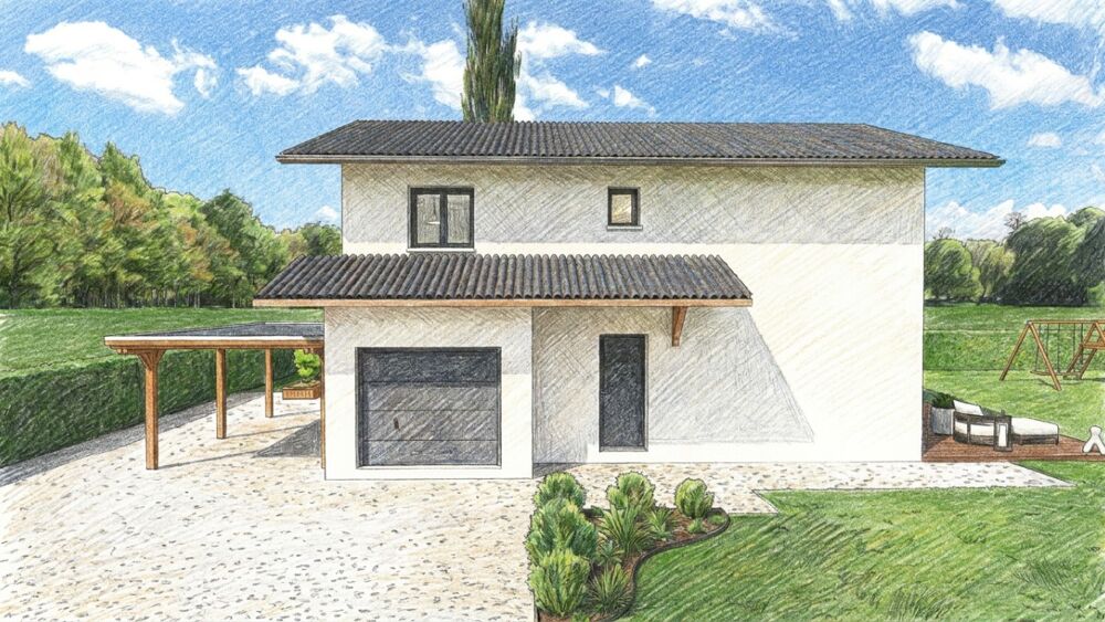 Maison à construire 4 chambres  Délai rapide sur un terrain d'exception avec vue imprenable sur les montagnes