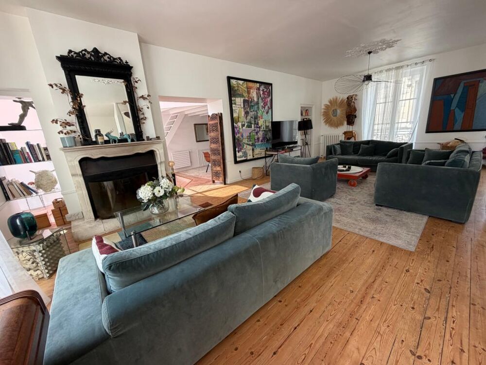 Vente Maison LUCON (85)- COEUR DE VILLE - DEMEURE BOURGEOISE XIX D'EXCEPTION 5 CHAMBRES AVEC PISCINE SUR PARC 1440M² Lucon