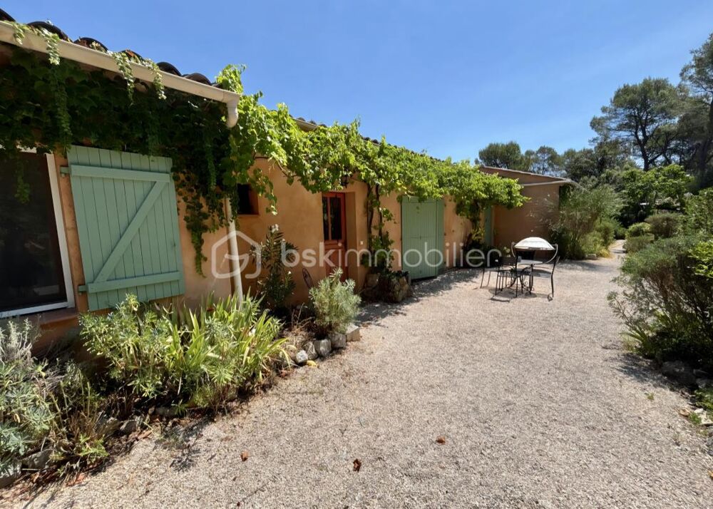 Vente Maison LES ARCS-SUR-ARGENS – MAS D'EXCEPTION DE 220 m² – PISCINE – 5 000 m² DE TERRAIN – 4 SUITES INDÉPENDANTES – FORT POTENTIEL LOCATI Les arcs