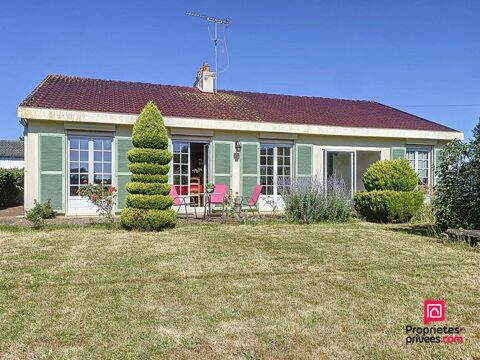   St Aignan (10 mn Bonntable) - Villa de 130 m2 de plain-pied  avec piscine Maison - 5 pice(s) - 130 m