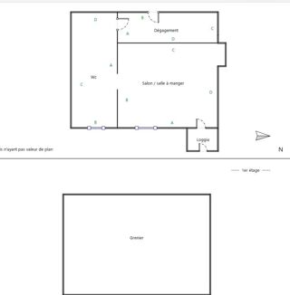  Maison � vendre 2 pi�ces 27 m�